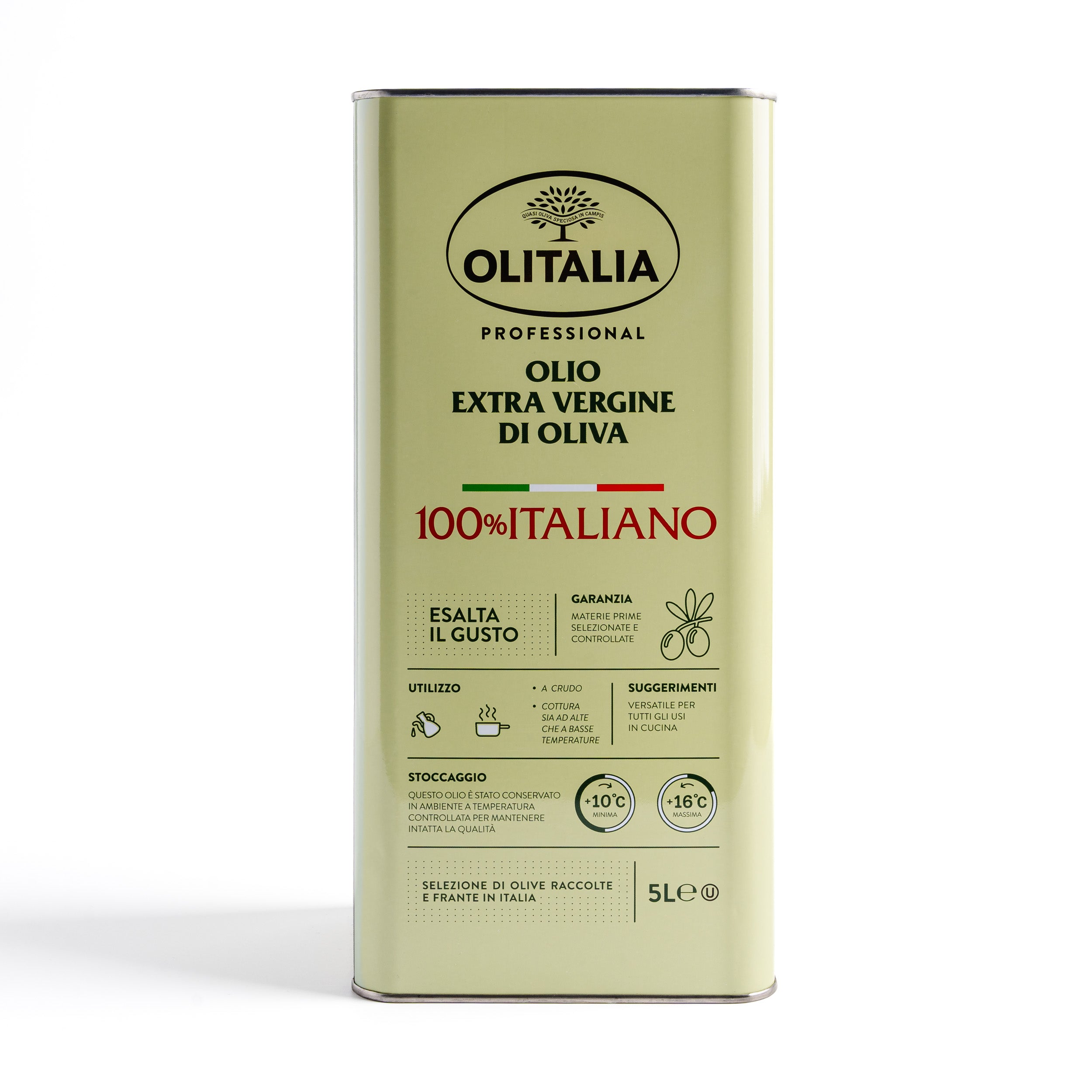 100% Italian Extra Virgin Olive Oil - 5L