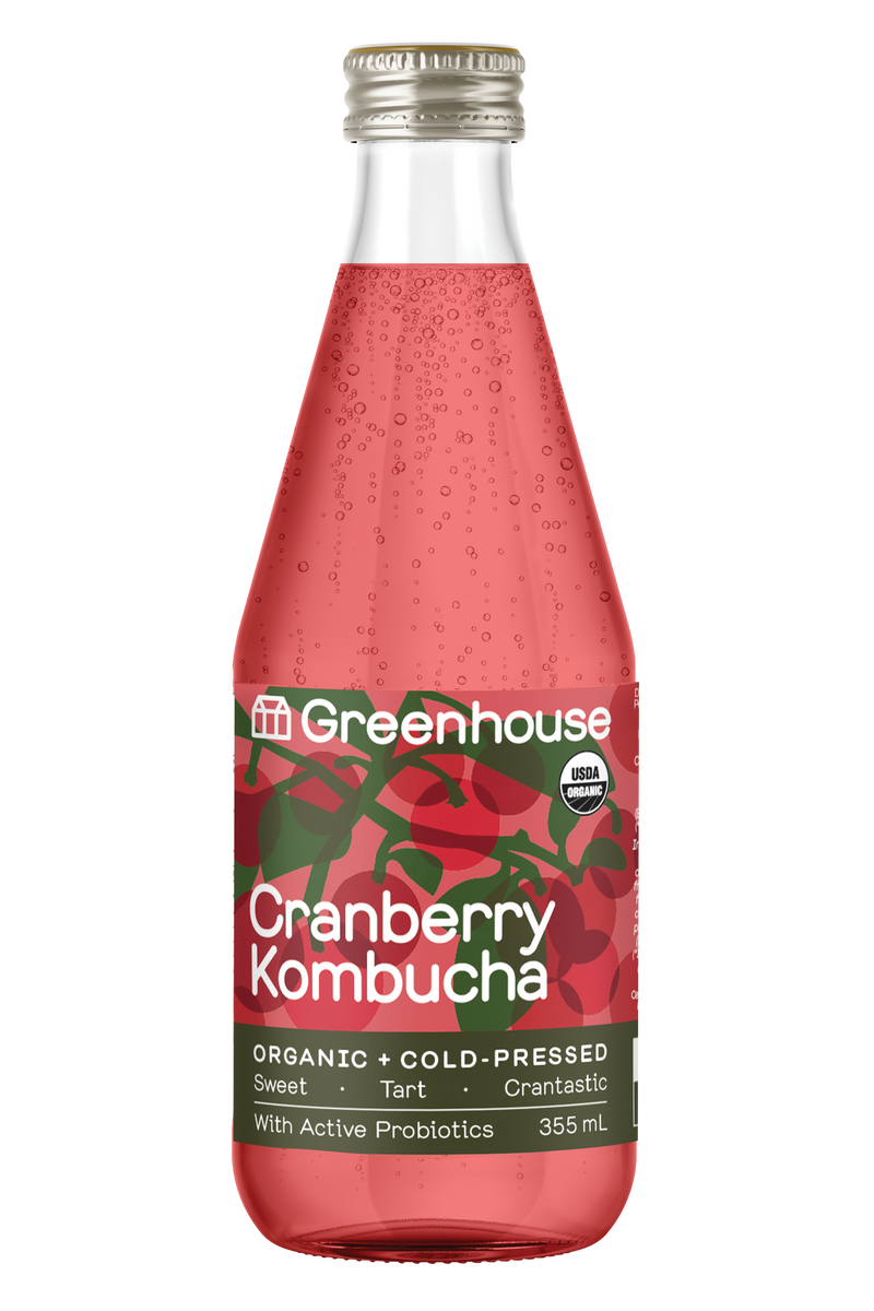 Greenhouse Juice - Cranberry Kombucha