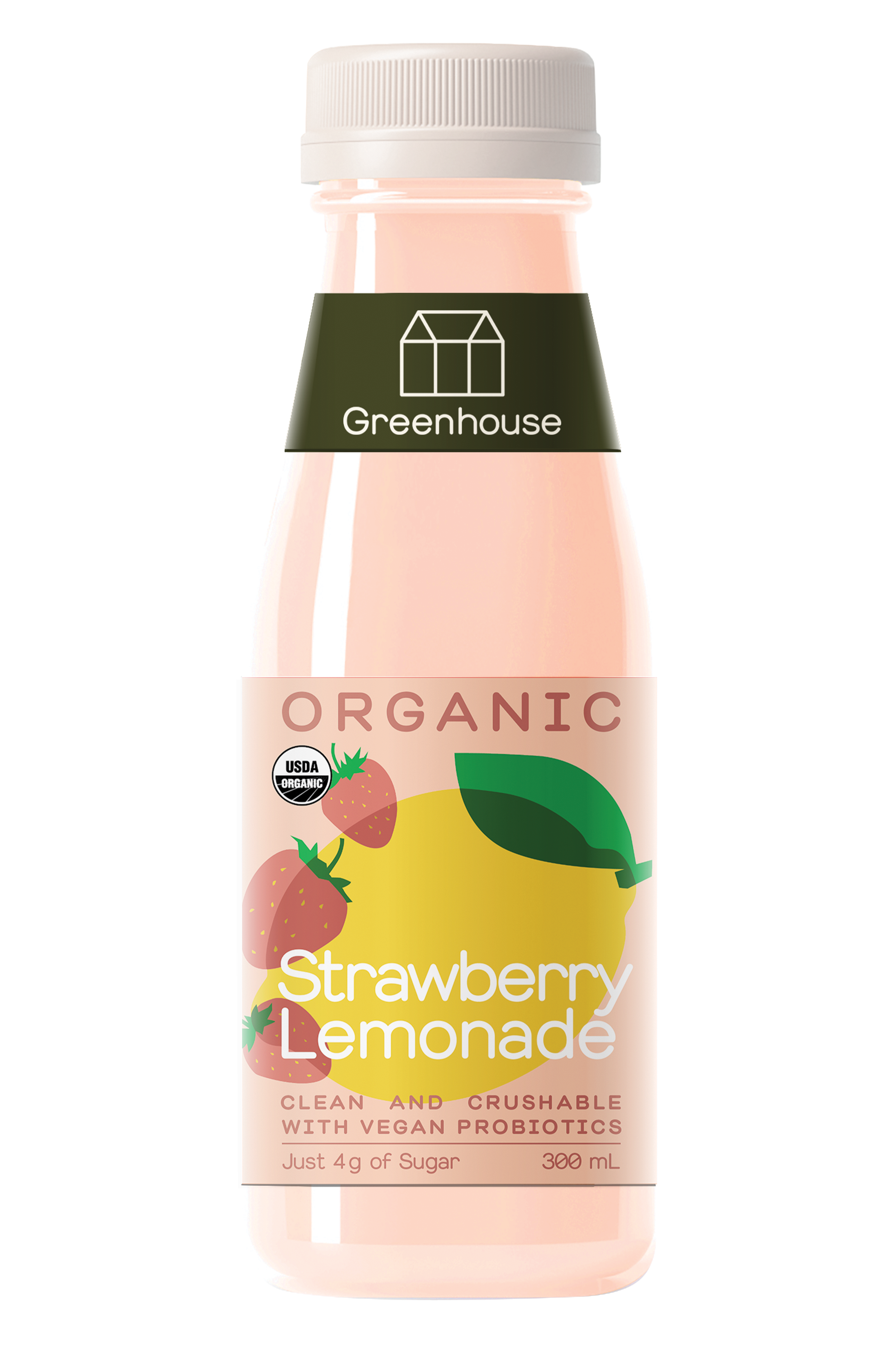 Greenhouse Juice - Strawberry Lemonade 300ml