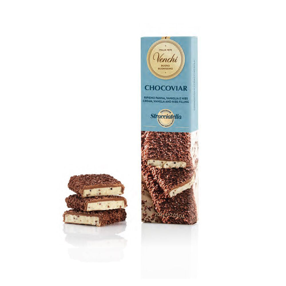 Chocoviar Stracciatella Soft Bar - 200 g