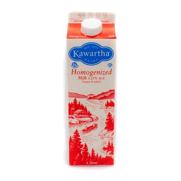 Kawartha Dairy 3.25% Homogenized Milk 1L