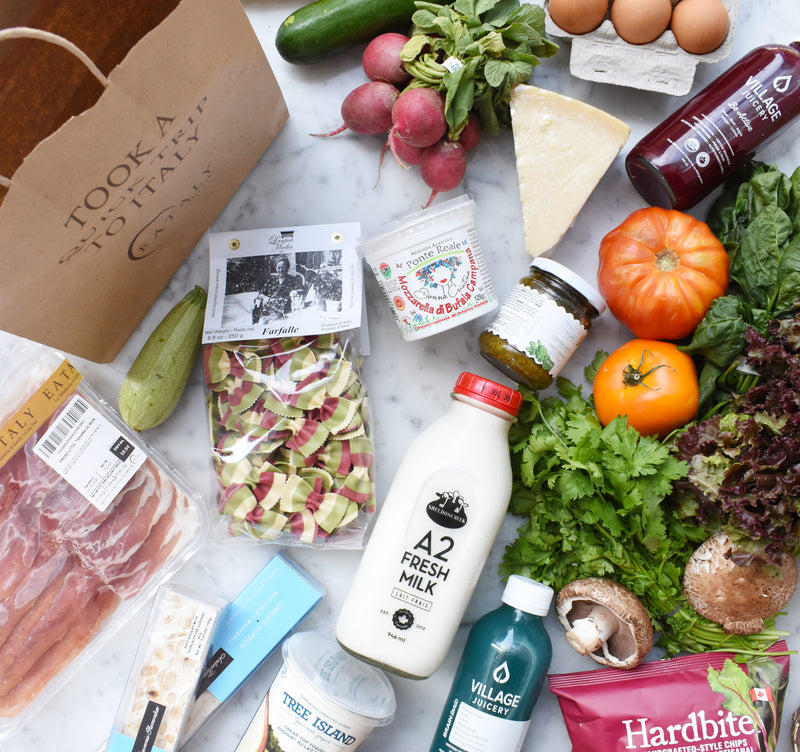 local and Italian groceries from Eataly