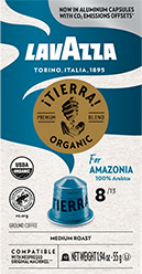 Lavazza TIERRA! For Amazonia Coffee Capsules- 55 gr