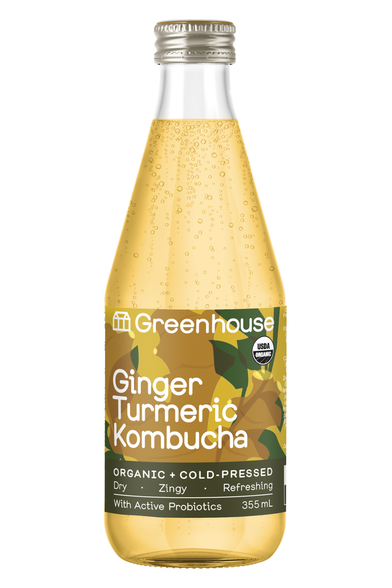 Greenhouse Juice - Ginger Turmeric Kombucha