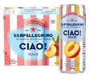 CIAO!  Peach Sparkling Water - 330ml