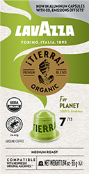 Lavazza TIERRA! For Planet Coffee Capsules- 55 gr