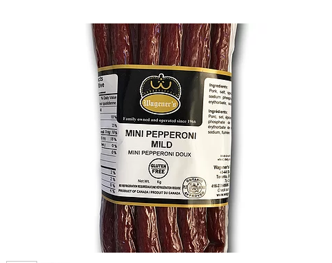 Wagener's Meat Mild Mini Pepperoni - 300g