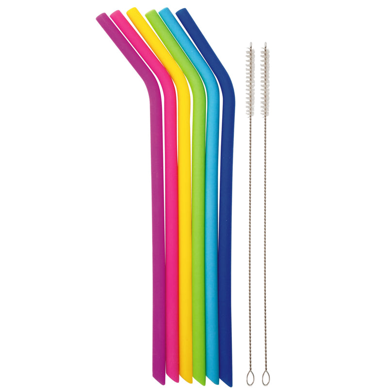 Danesco Reusable Silicone Straws
