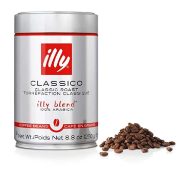 Illy Caffe Classico Whole Bean Coffee - 250g