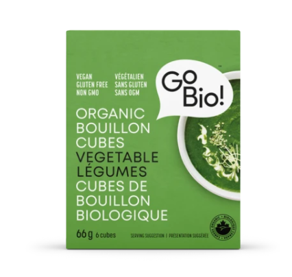 Go Bio! Organic Bouillon Cubes - Vegetable