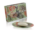 Ortigia Fico d'India Glass Plate and Soap - 40 g