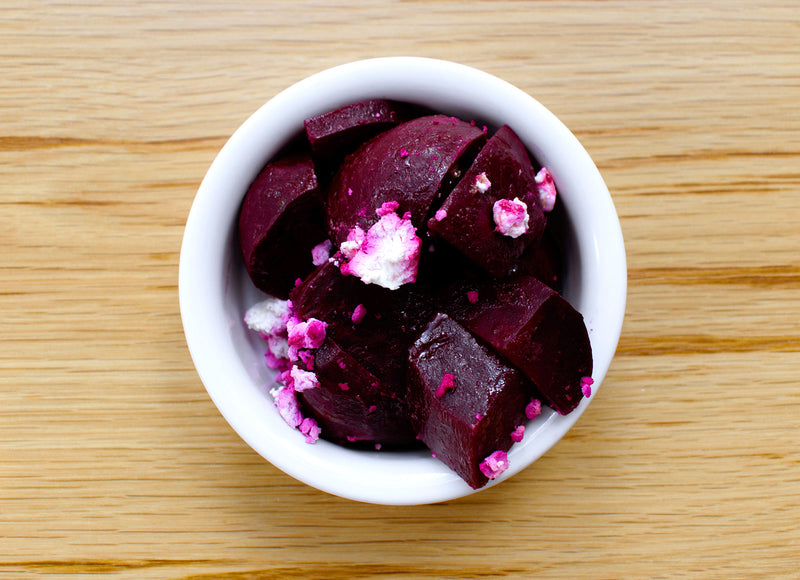 Beets with Goat Cheese /Barbabietole con Formaggi di Capra