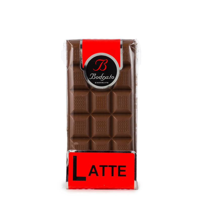 Bodrato Cioccolato Milk Chocolate Bar -100g
