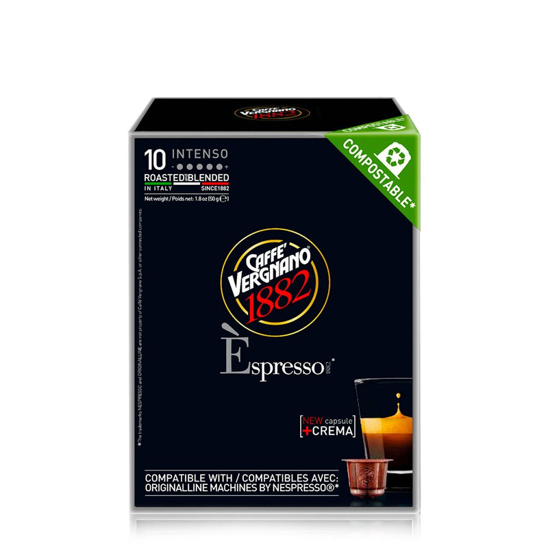 Caffe Vergnano Intenso Espresso Capsules 5gr