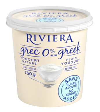 Riviera zero percent Plain Yogurt big size