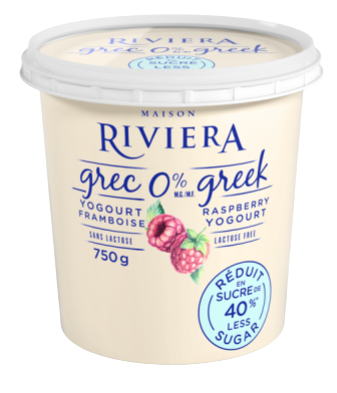Riviera zero percent Raspberry Yogurt big size