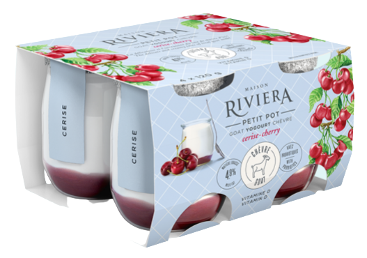 Riviera Cherry Goat Yogurt