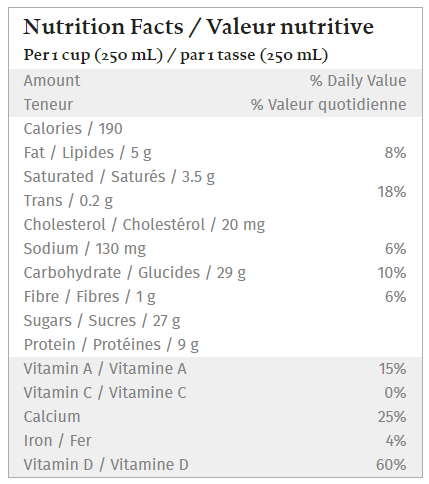 2% Organic Chocolate Milk - 946ml Glass Bottle