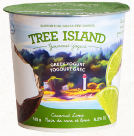 Tree Island Gourmet Greek Yogurt Coconut and Lime