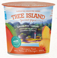 Tree Island Gourmet 6.5% Greek Yogurt Okanagan Peach