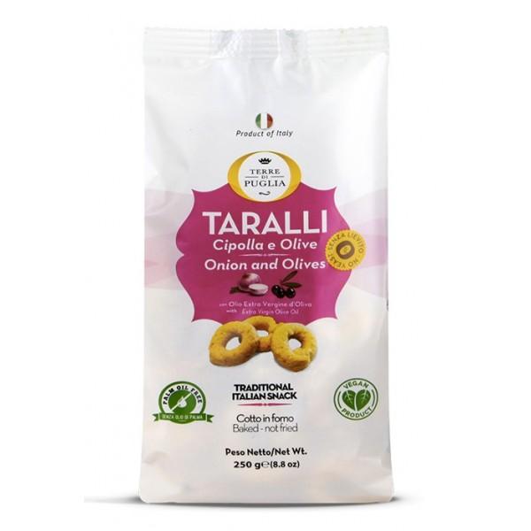Terre Di Puglia Taralli - Onion Flavour 250gr