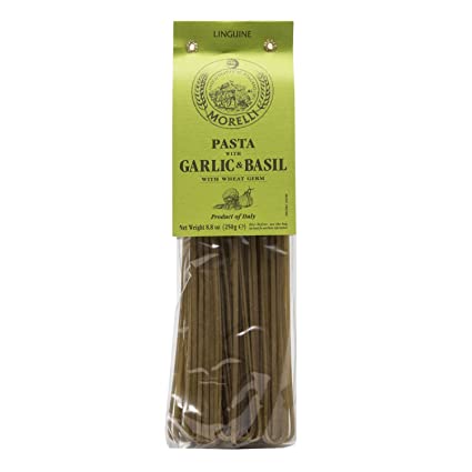 Antico Pastificio Morelli Garlic & Basil Linguine-250 g