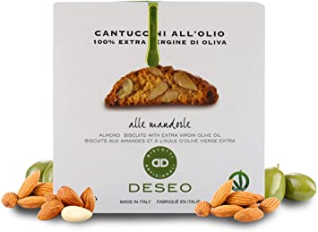 Deseo Almond Cantucci With Extra Virgin Olive Oil - 200g