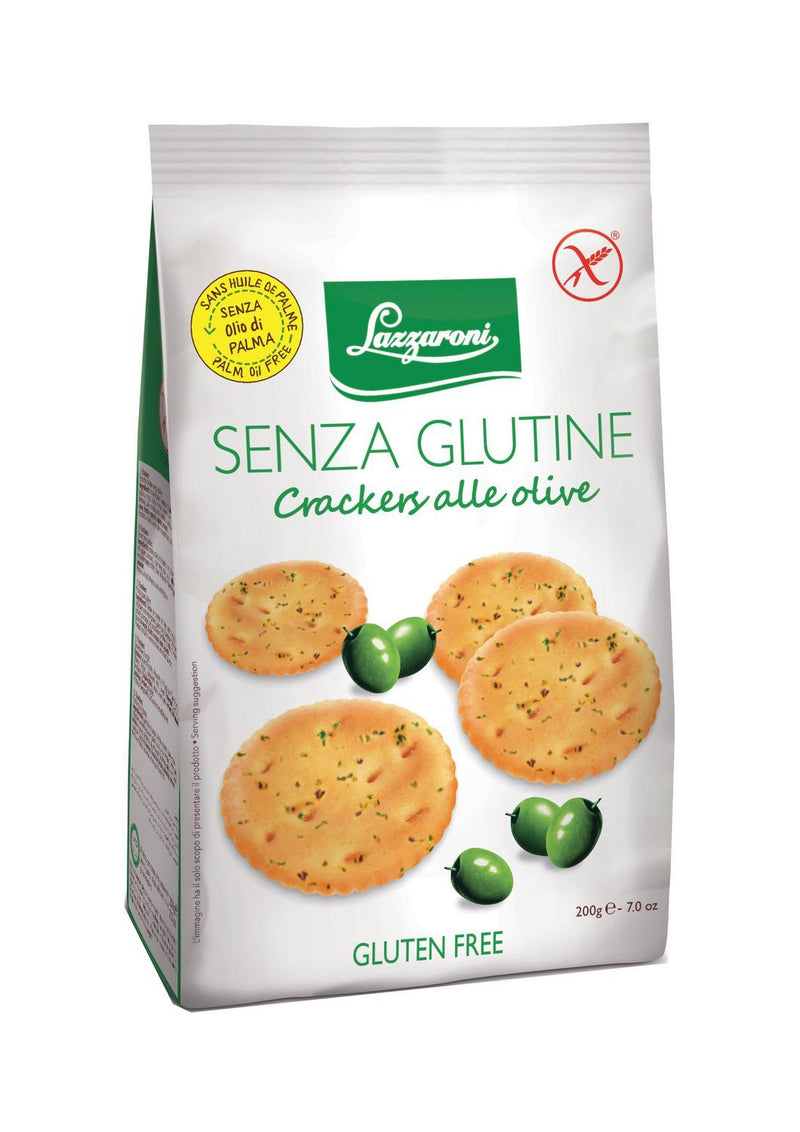 Lazzaroni Olive Gluten Free Cracker - 200g