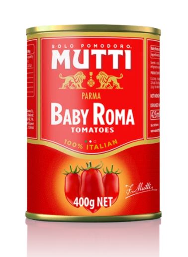 Mutti Roma Baby Datterini Tomatoes - 398 ml