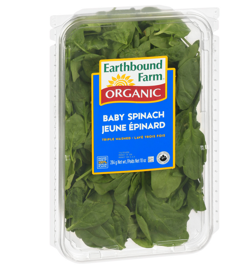 Organic Baby Spinach - 142g