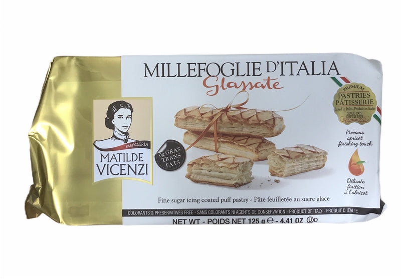 Vicenzi Glazed Millefoglie Cookies -125g