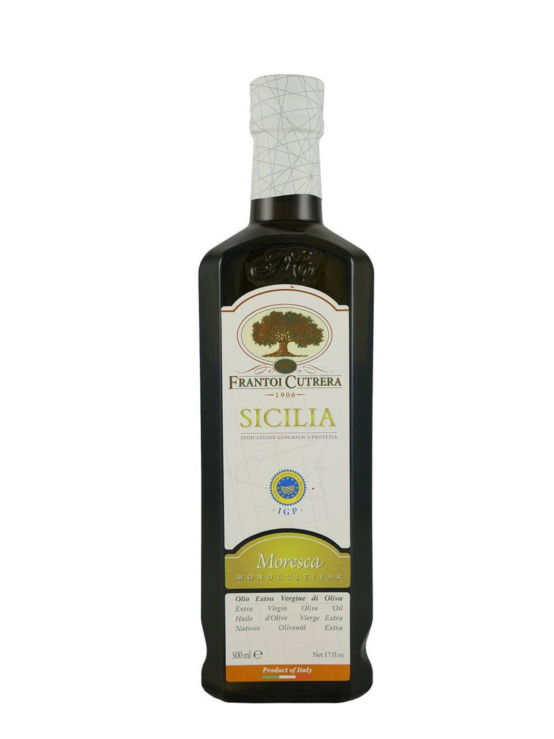 Frantoi Cutrera Sicilia IGP Grand Cru Moresca Extra Virgin Olive Oil-500 ml