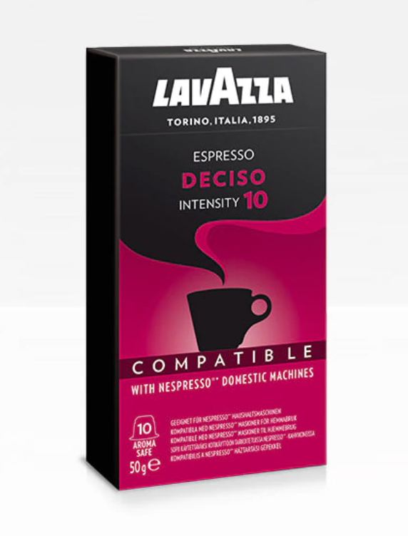 Lavazza Deciso Espresso Coffee Capsules- 55 gr