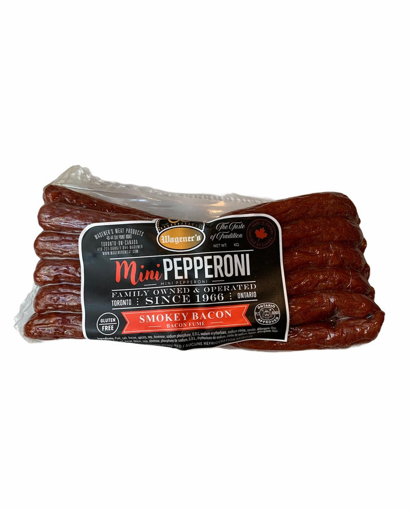 Wageners Mini Pepperoni - Smokey Bacon - 300g