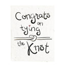 SowSweet Congrats on tying the knot- Seedpaper Card (wildflowers) + Envelope