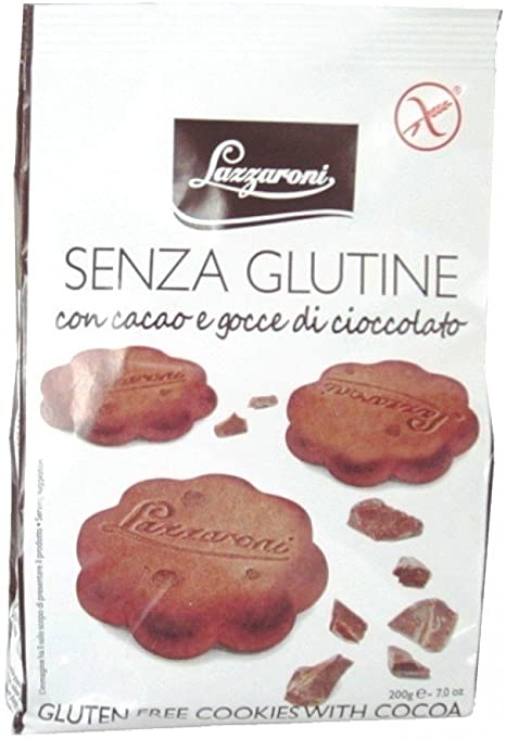 Lazzaroni Gluten-Free Chocolate Chip Cookies 200gr