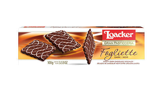 Loacker Gran Pasticceria Fogliette Dark -100g