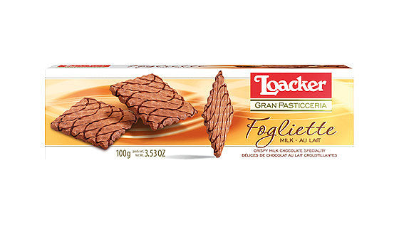 Loacker Gran Pasticceria Fogliette Milk -100g