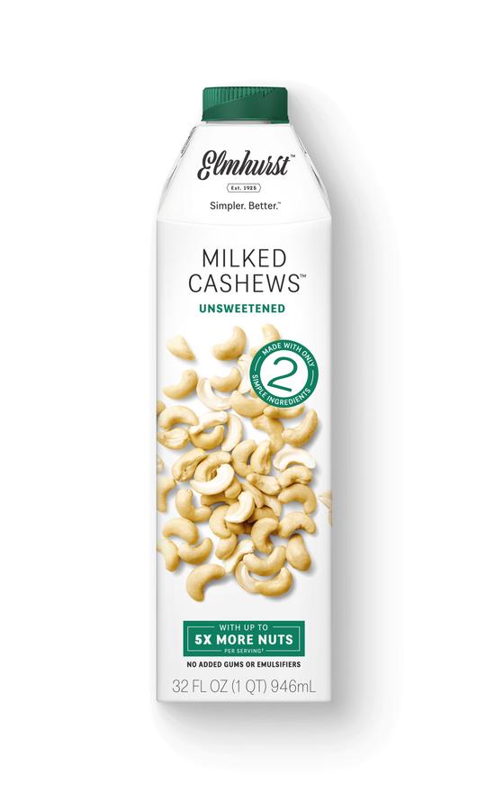 Elmhurst Unsweetened Cashew Milk - 946ml