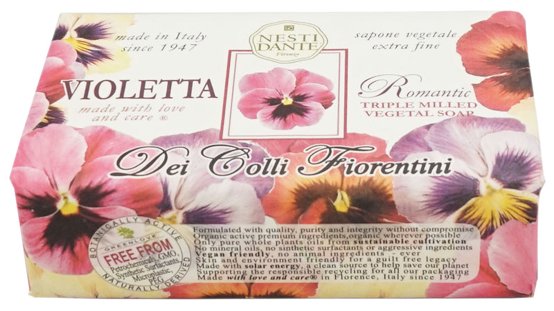 Nesti Dante Soap Bar  Colli Violetta, Romantic - 250 g