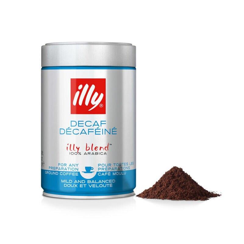 Illy Ground Decaf Espresso 250gr