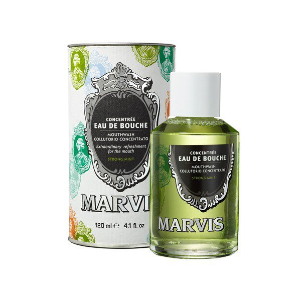 Marvis Mouthwash, Strong Mint, 120 Ml