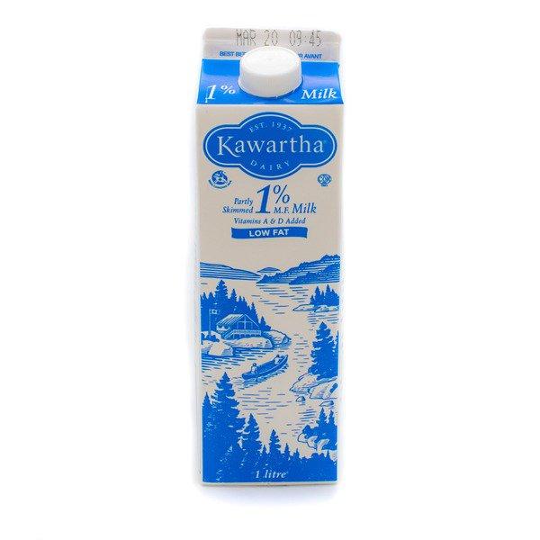 Kawartha Dairy 1% Milk - 1L