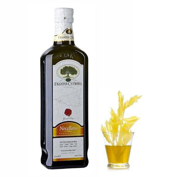 Frantoi Cutrera Sicilia IGP Grand Cru Nocellara Dell Etna Extra Virgin Olive Oil-500 ml