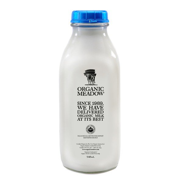 Organic Meadow Partly Skimmed two percent Milk