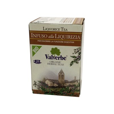 Valverbe Licorice Infusion Bags - 20 Bags - 30gr