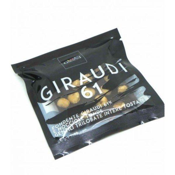 Giraudi Dark Chocolate Bar With Hazelnut -60g