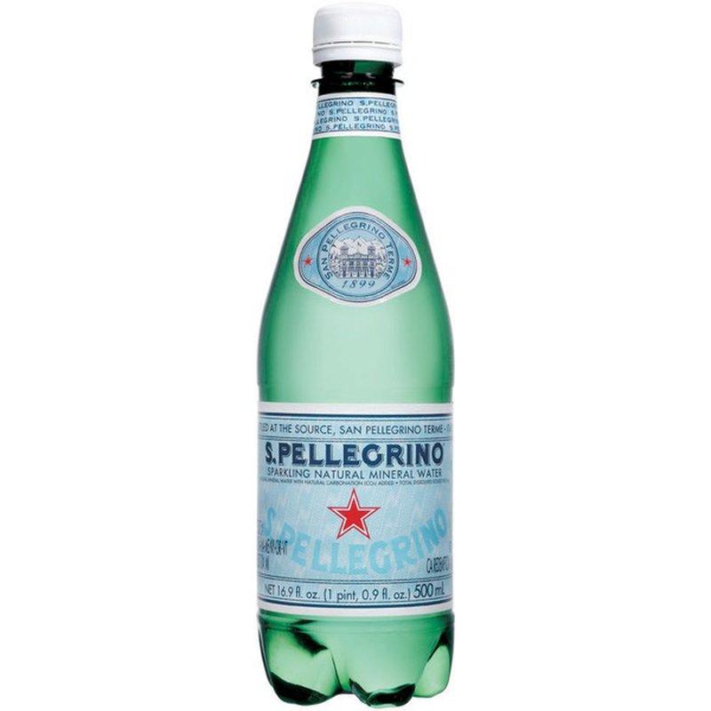 Pellegrino Sparkling Natural Mineral Water - 500 ml