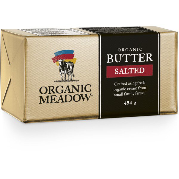 Organic Meadow Salted Cultured Butter - 454g