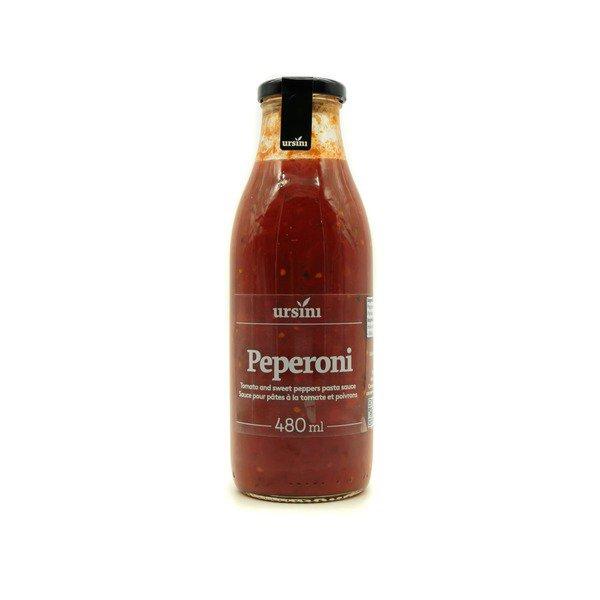Ursini Tomato Sauce Peppers - 480 ml